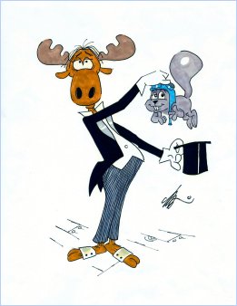 Rocky and Bullwinkle Classics Magic Hat