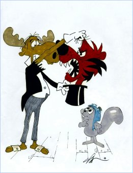 Rocky and Bullwinkle Classics Magic Hat