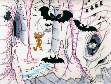 Rocky and Bullwinkle Caving